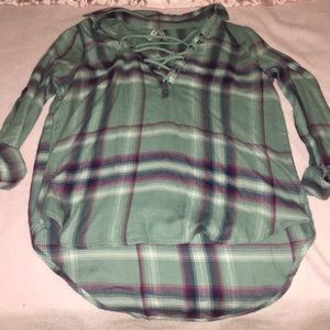 Plaid crossed shirt - Mudd